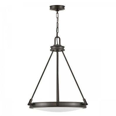 Elstead Lighting Collier 4-Light Pendelleuchte 4-flammig Schwarzoxid E14