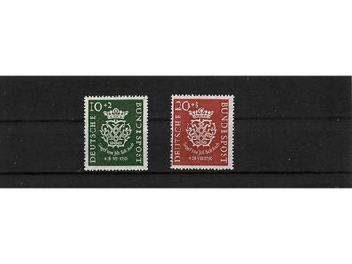 Bund, MiNr. 121-122 postfrisch, 200. Todestag Johann Sebastian Bach