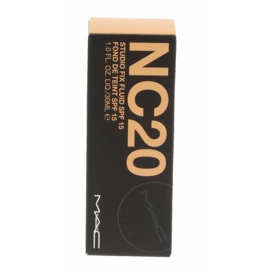 Mac Studio Fix Fluid Foundation Spf15 Nc20 30ml
