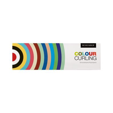 Colour Curling Spie In- und Outdoor Spiel l - Remember