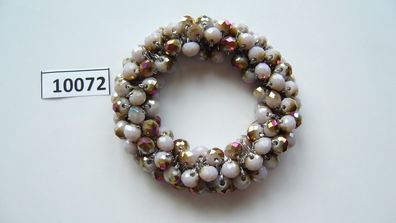 Haargummi Haarschmuck Haarband aus Perlen für Damen Mädchen (Art. Nr. 10072)