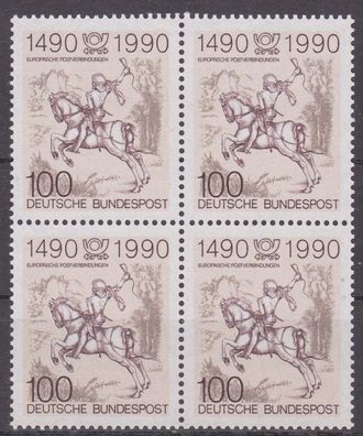BRD 1990 postfrisch 4er Block MiNr. 1445 Stich von Albrecht Dürer