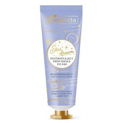 Bielenda Star Dream Handcreme-Maske 50 ml - Intensivpflege fuer strahlende Haende