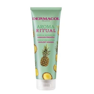 Dermacol Duschgel mit hawaiianischer Ananas, 250 ml - Erfrischende Koerperpflege