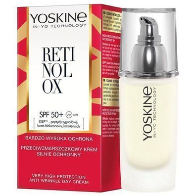 Yoskine Retinolox Anti-Aging Taeglich Schutzcreme LSF50+ 30 ml