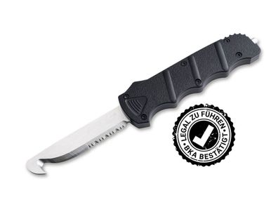 Böker Plus RESCUE OTF Kalaschnikow Rettungsmesser mit Glasbrecher, §42a BKA Bescheid
