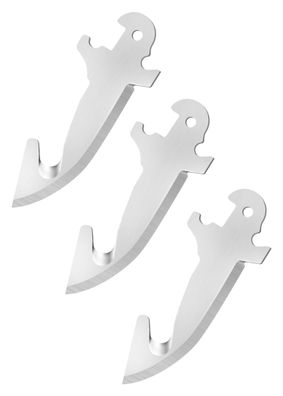 Cold Steel Click-N-Cut Ersatzklingen, Gut-Hook-Klingen, 3er Pack