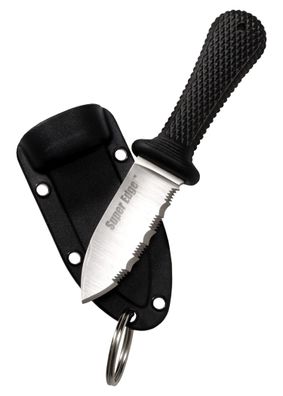Cold Steel Super Edge, Kleines Gebrauchsmesser mit Scheide