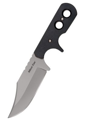 Cold Steel Mini Tac Bowie Neck Knife Messer mit glatter Klinge