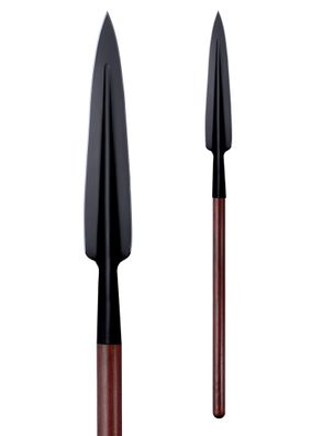 Cold Steel Assegai Speer mit Kurzem Schaft, inkl. Scheide
