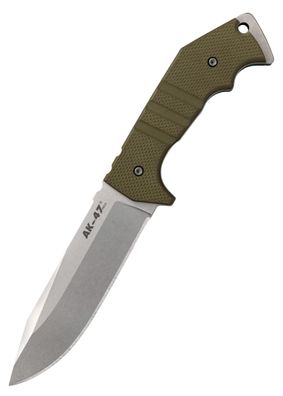 Cold Steel AK-47 Feldmesser, Stonewash, G-10 olivgrün