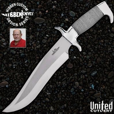United Cutlery Gil Hibben Highlander Bowie Messer Hochglanz-Ausführung