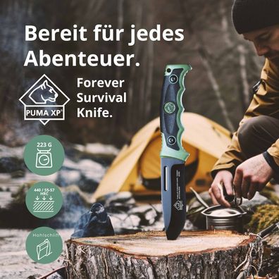 PUMA XP Forever Survival Messer mit Feuerstarter
