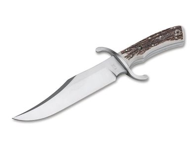 Böker Bowie N690 Hirschhorn Bowie Messer