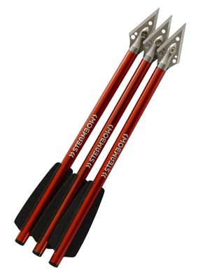 Steambow Jagdpfeile für Stinger Repetier-Armbrustpistole, 3 Stück