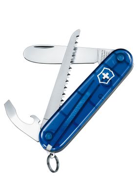 Victorinox Taschenmesser transparent/blau My First Vx