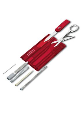 Victorinox, Swiss Card Classic, rot, 10 Funktionen