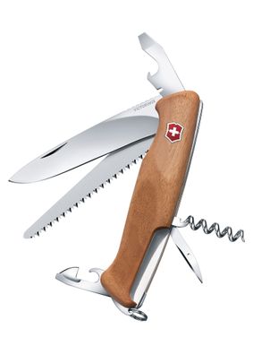 Victorinox RangerWood 55 Taschenmesser, 10 Funktionen, Nussbaumholz