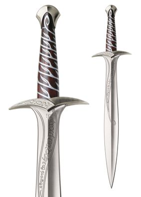 Herr der Ringe - Stich das Schwert Frodo Beutlins mit Wandschild