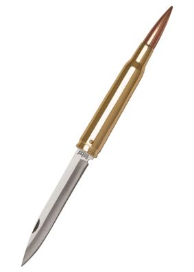 United 50 Cal. Bullet Folding Knife, Klappmesser in Patronenform