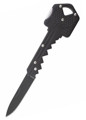 SOG Key Knife Schlüsselmesser, Schwarz