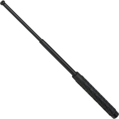 21 Zoll BlackField Teleskop-Schlagstock Hartgummigriff