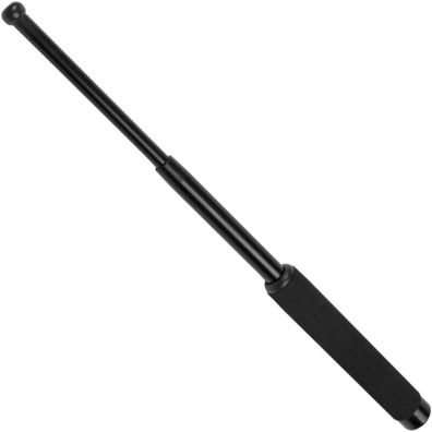 16 Zoll BlackField Teleskop-Schlagstock Moosgummi inkl. Nylonetui