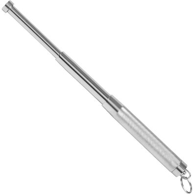 12 Zoll BlackField Mini Teleskop-Schlagstock silber