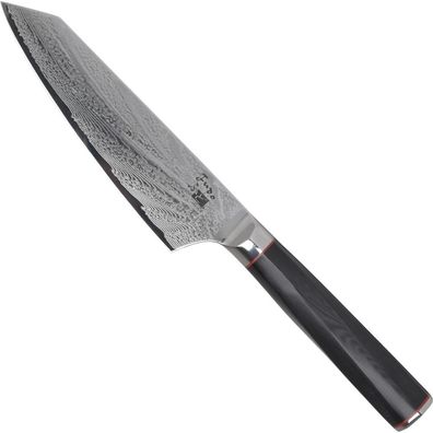 Fudo Migoto Utility Hocho Large Allround Küchenmesser Damast VG10