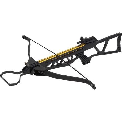 Haller Armbrustgewehr 150 lbs mit einklappbaren Fiberglasbogen