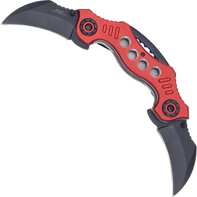 Haller Taschenmesser CLAW Federunterstützung rot