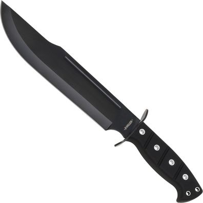Haller Bowie Outdoormesser schwarz