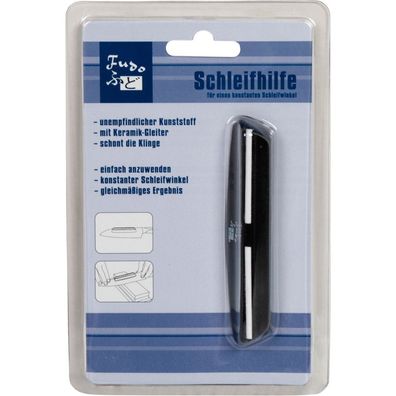 Fudo Schleifhilfe für Kochmesser Keramikgleiter für 15° Schleifwinkel