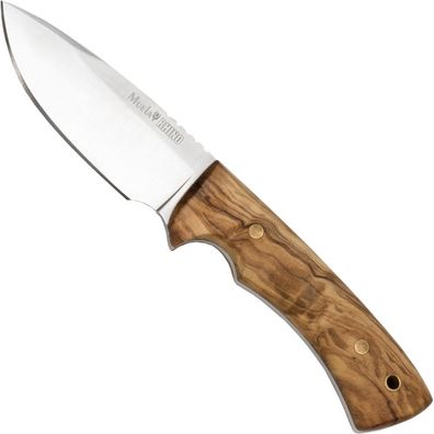 Muela Messer Small Rhino Olivenholz und Lederscheide