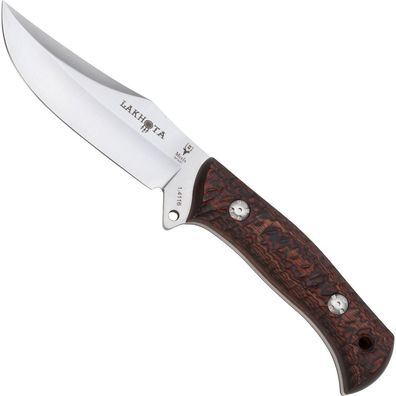 Muela Lakhota Jagd- und Freizeitmesser Pakkaholz X50CrMoV15 Stahl