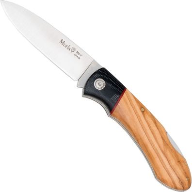Muela Taschenmesser Olivenholz / Micarta X50CrMoV15