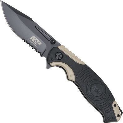 Smith & Wesson Military & Police Taschenmesser Teilwellenschliff