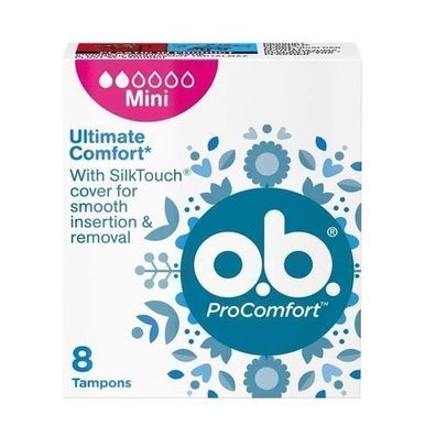 O.B. ProComfort Mini Tampons, 8 Stueck