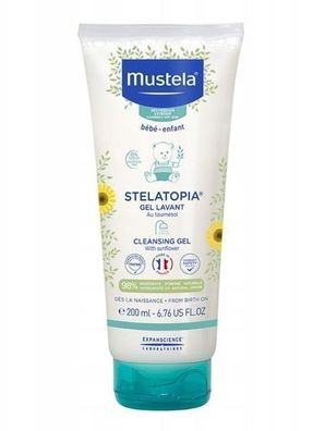 Mustela Stelatopia Waschgel, 200 ml