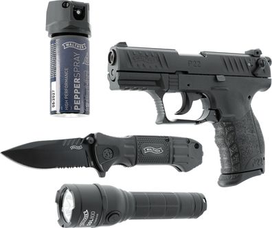 Walther Schreckschuss Pistole P22Q R2D-Kit 9 mm P.A.K