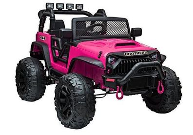 Kinderfahrzeug Jeep JC666 Rose lackiert