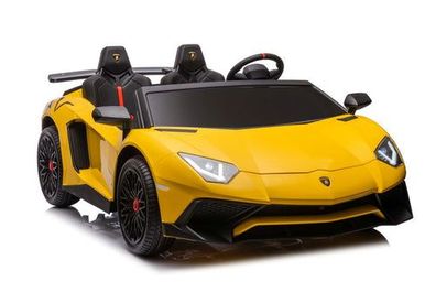 Elektro Kinderauto Lamborghini XXL A8803 Gelb 24V