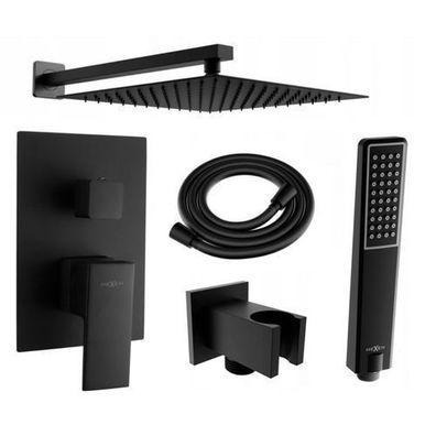 Mexen Uno DR72 Duschset Unterputz, Schwarz