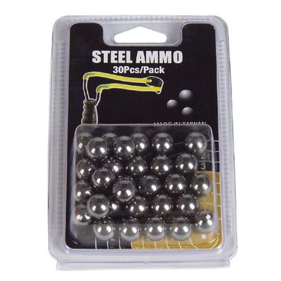 Haller Steel Ammo Stahlkugeln für Schleuder (30 Stück)