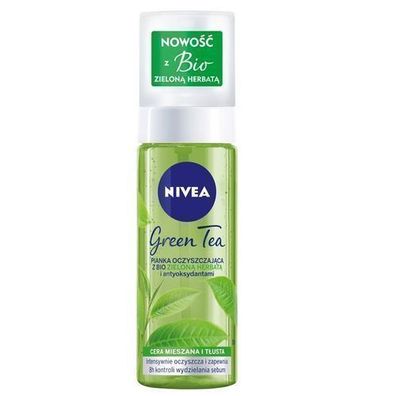 Nivea Bio-Gruentee Reinigungsschaum, 150ml
