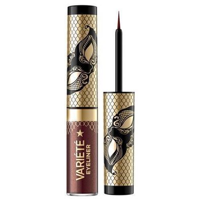 Eveline Cosmetics Variete Farbiger Eyeliner im Tintenfass 02 Schimmerndes Braun,