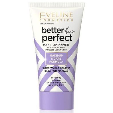 Eveline Cosmetics Better Than Perfect Ultra-Glaettende Make-up-Basis, 30 ml