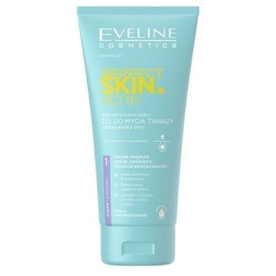 Eveline Cosmetics Perfekte Haut Anti-Akne Tiefenreinigendes Gesichtswaschgel fuer