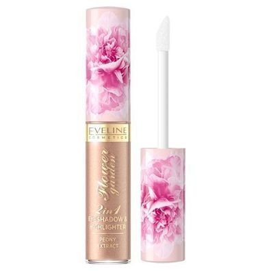 Eveline Cosmetics Fluessiger Lidschatten Bluetenzauber, Farbton 02, 6,5 ml
