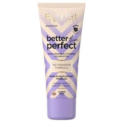Eveline Cosmetics Hautperfektionierendes Feuchtigkeits-Make-up Mandelbeige 2.5,